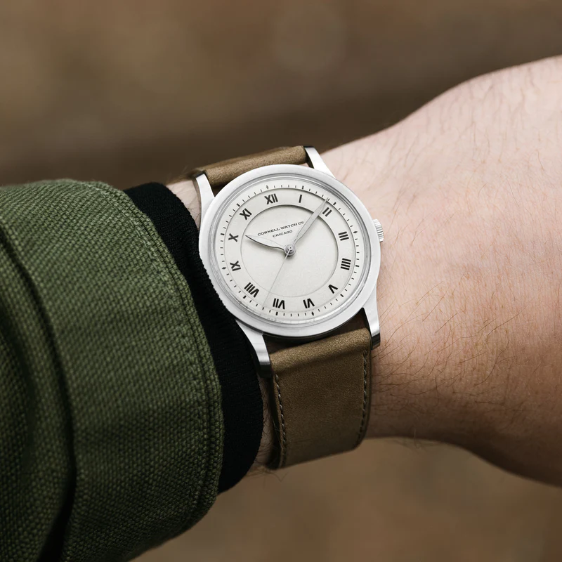 the cornell lozier on a wrist