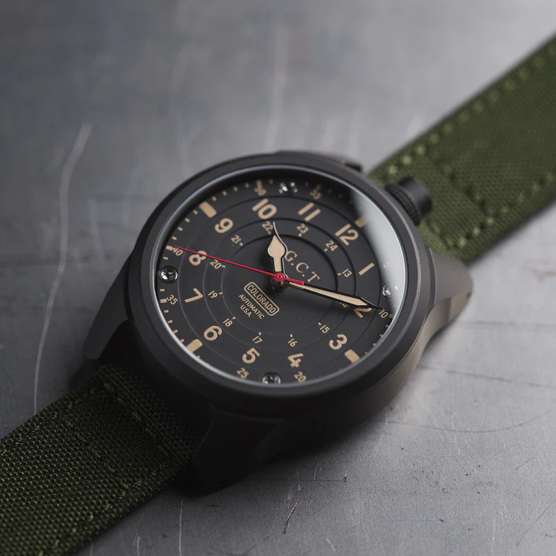 colorado watch company GCT american made watch in colorado