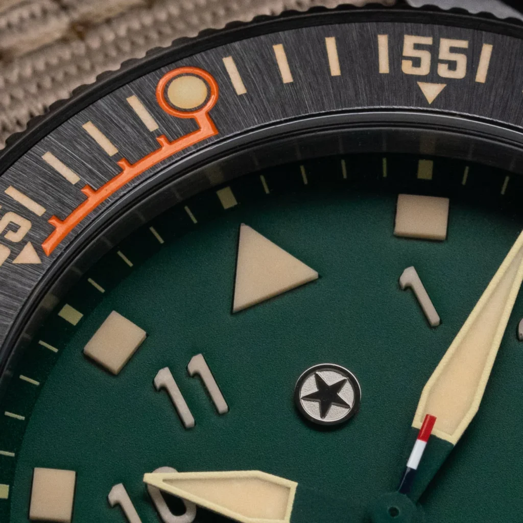 close up of the the jack mason pursuit pro hunter dial